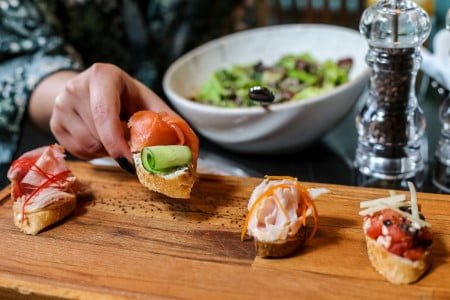 variaties op tomaten bruschetta