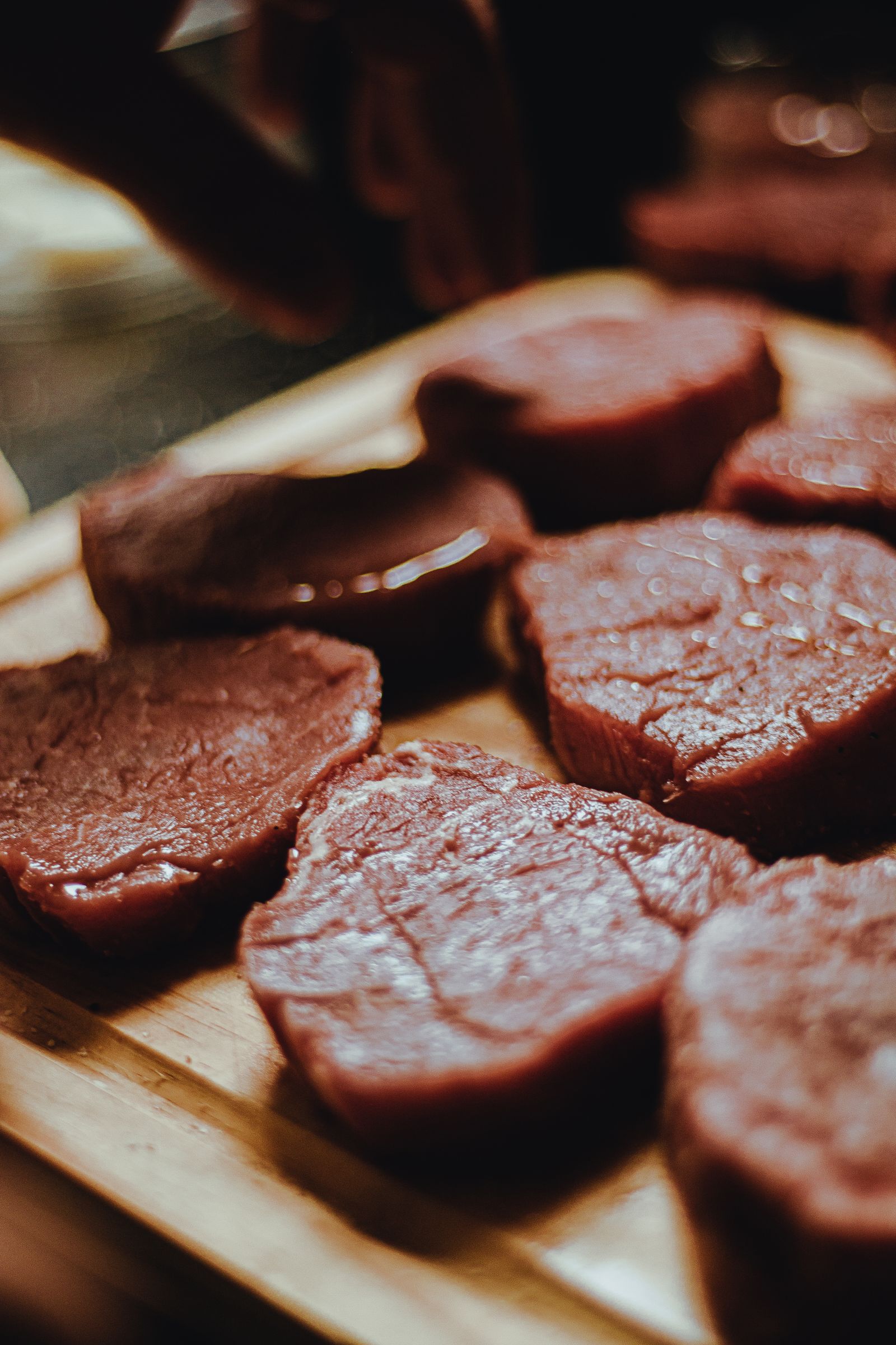 Rauwe tournedos van ossenhaas